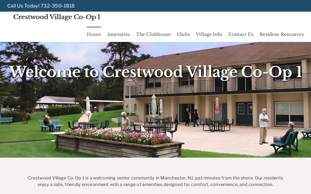 Crestwood Village I community resources website