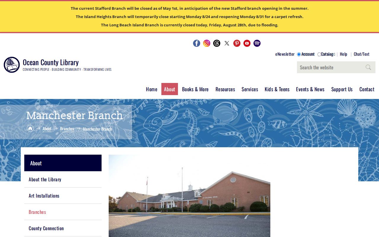 Manchester city directory research at the Ocean County Library Manchester Branch